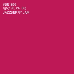 #BE1856 - Jazzberry Jam Color Image